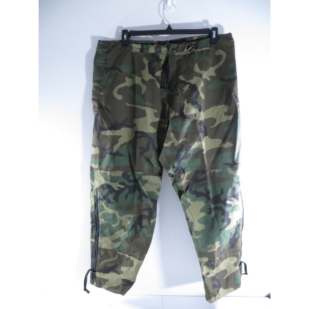 US Army Cold Weather Trousers Pants Camo Gore-Tex Large Regular 8415-01-228-1349